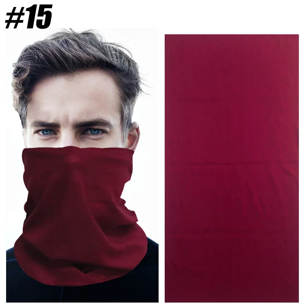 Foulards de randonnée cache-cou masque facial hommes femmes sans couture Bandana Rave visage couverture écharpe masque cagoule bandeau tête enveloppement chapeaux: Rose