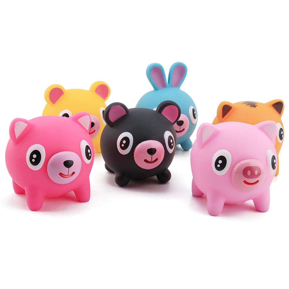 Creatieve Schattige Dier Screaming Tong Steken Stress Reliever Speelgoed Vocale Pop