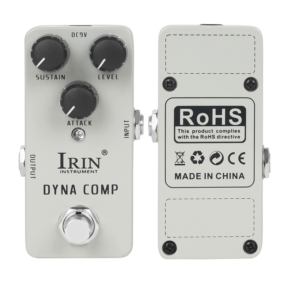Pedal de efectos de guitarra eléctrica serie RS, piezas de Pedal de guitarra de aleación de aluminio Dyna Comp/BBD Flanger/TALENT OCTAVE/GOLDEN FUZZ