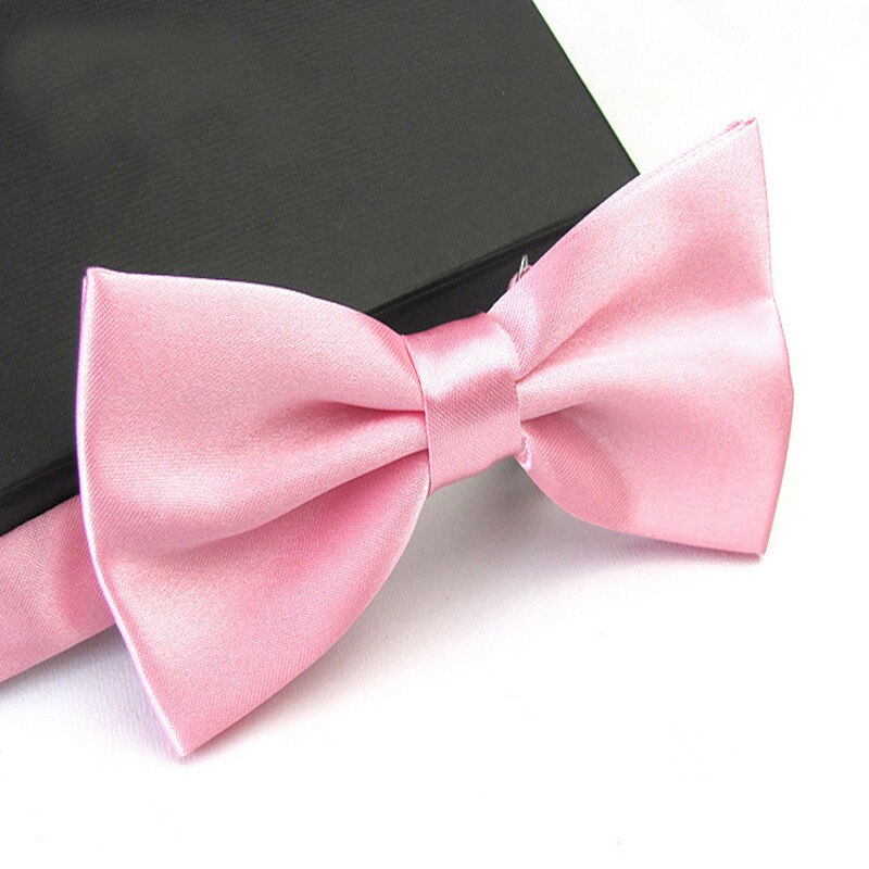 Pajarita de esmoquin a la para hombre, pajaritas de mariposa para hombres, bodas, bordeus, negro/Blanco/plata/champán/azul marino/rosa/azul