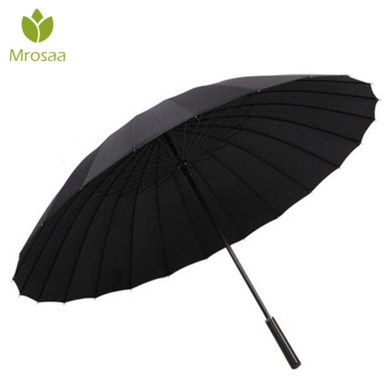 Big Umbrella Men 24 Ribs Automatic Open Golf Umbrella Male Commercial Compact Large Strong Windproof Parasol Regalo Hombre XX18