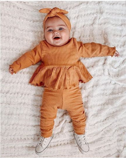 3 Stuks Baby Meisjes Kleding Sets Herfst Winter Lange Mouw Gebreide Jurk Top Broek Hoofdband Outfits Baby Warm Kleding 1-5Y