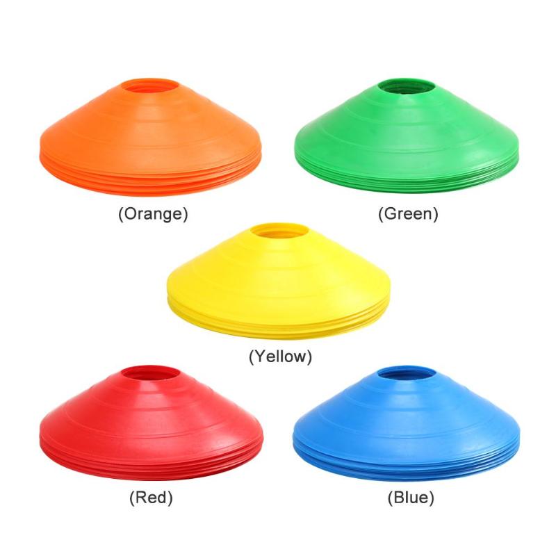 10 Stuks Beroep Training Disc Field Markering Coaching Training Tool Disc Kegels Voetbal Basketbal Snelheid Agility