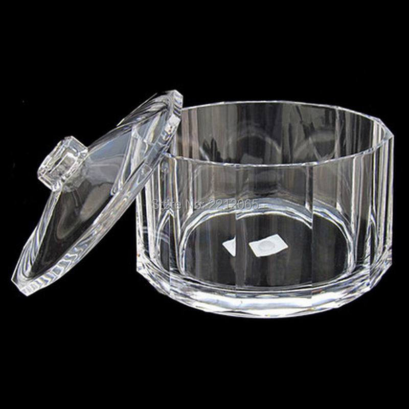 Highly Transparency Candy Packing Cans Acrylic Plastic Make up Packaging Box Sweet Storage Bottle YAC011