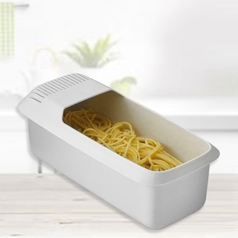 Utensilios de cocina italianos para microondas, caja ecológica para cocinar, utensilios blancos, novedad
