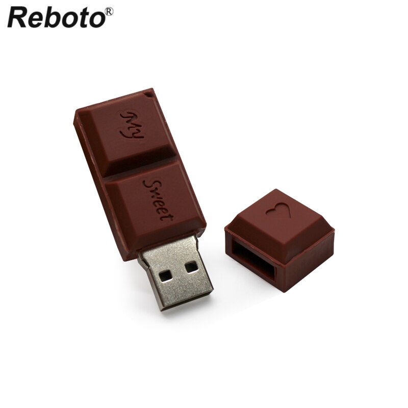 Mijn Zoete Chocolade Cartoon Pen Drive 16 Gb 64 Gb 32 Gb Usb Flash Drive 4 Gb 8 Gb Flash geheugen Pendrive Stick Memory Stick Creatieve