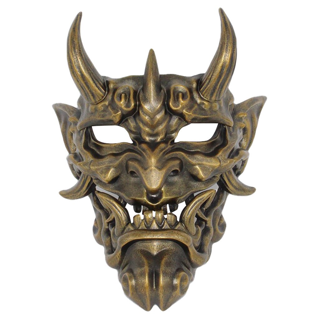 Rave mask accessories жабо frill Japanese Prajna Halloween Clothing Collection Wall Hanging Mask #3: A