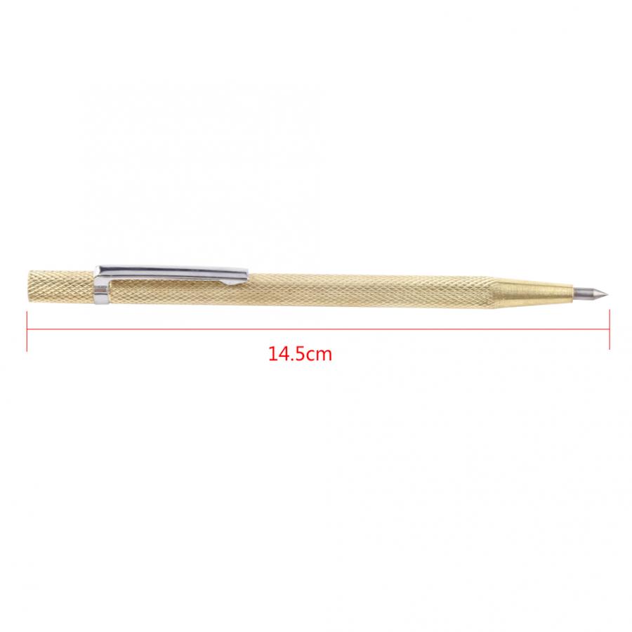 Tungsten Carbide Tip Scriber Pen Diamant Metalen Markering Graveren Pen Voor Glas Keramische Metalen Houtsnijwerk Schrijvende Handgereedschap