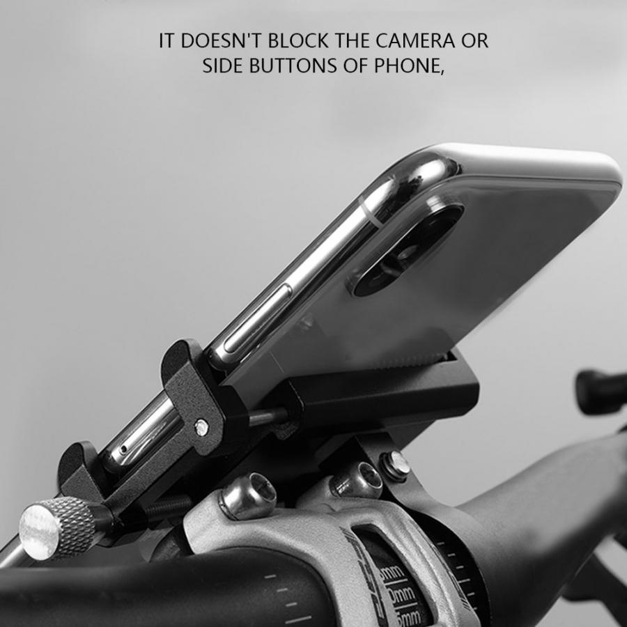Mount Phone Vélo Support Téléphone Vélo Et Moto - Fixation Antidérapante Réglable 360° Support Anti-vibration