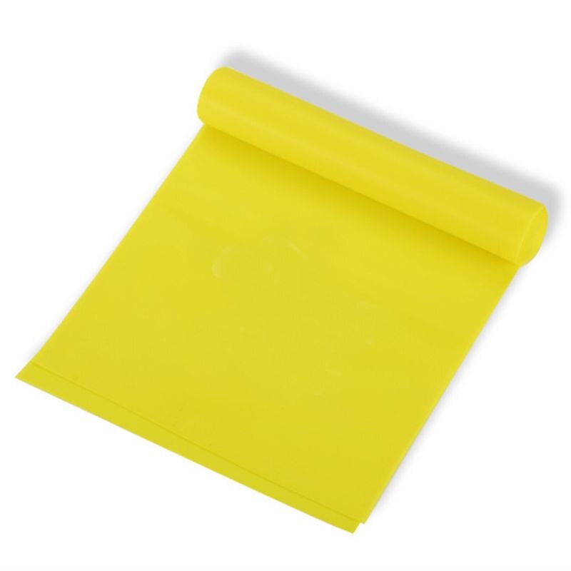 Yoga Pilates Resistance Band Stretching Pull Up Elastic Loop Strength Training: Yellow