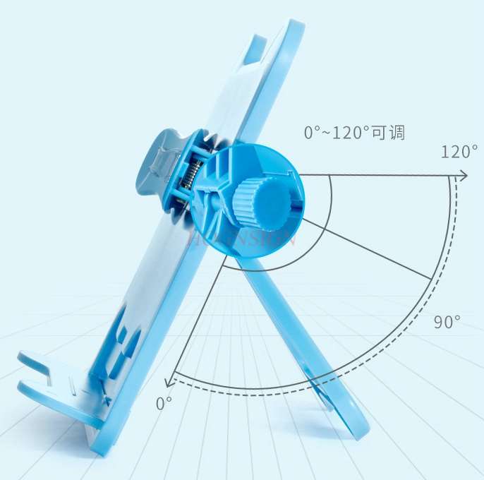 Elementary school student reading bookshelf reading book stand student reading book on the desk with foldable book stand