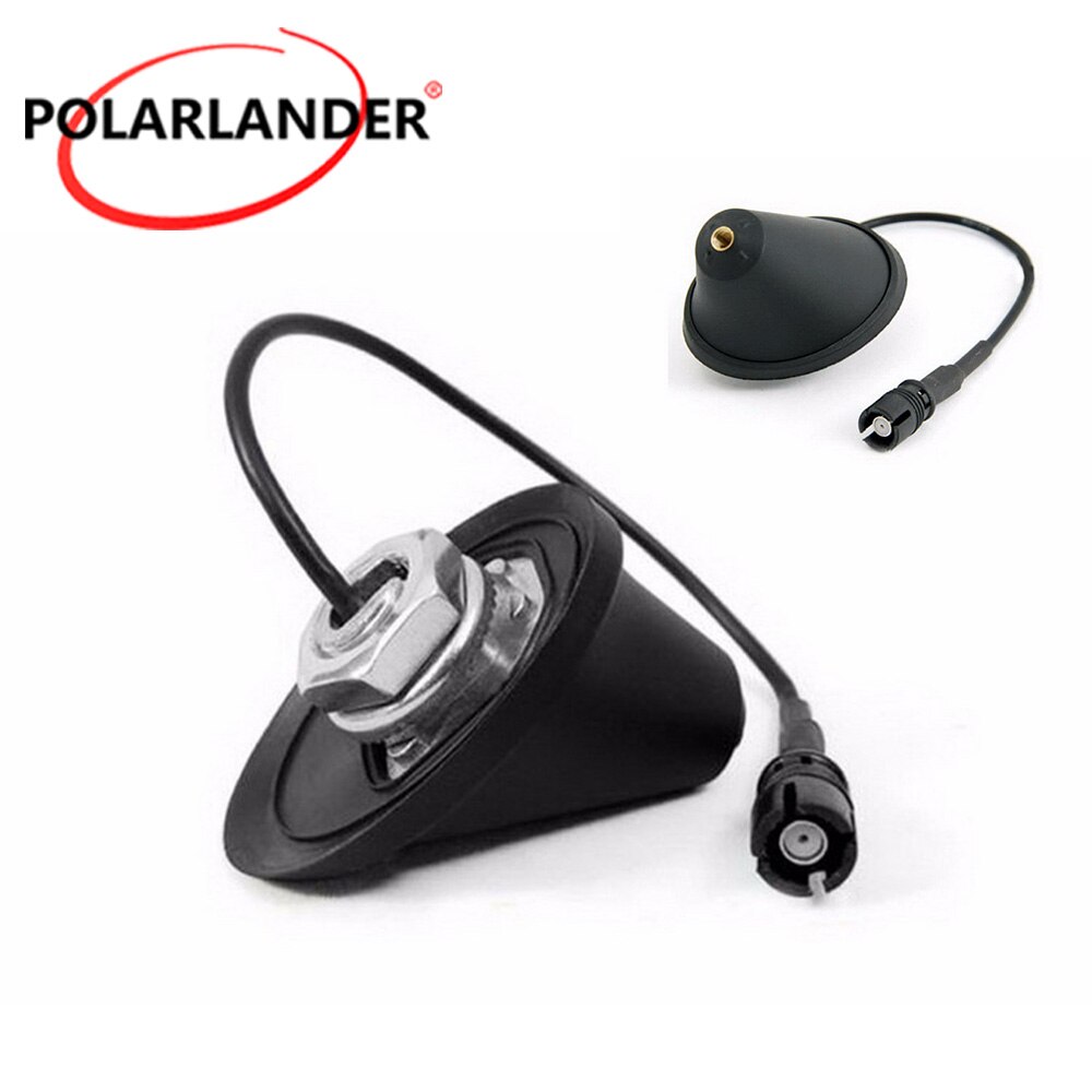 Zwarte Zweep Antenne Base Dak Mast Voor Volkswagen/Vw/Golf/Jetta/Passat/Polo Am/Fm Antennes Base