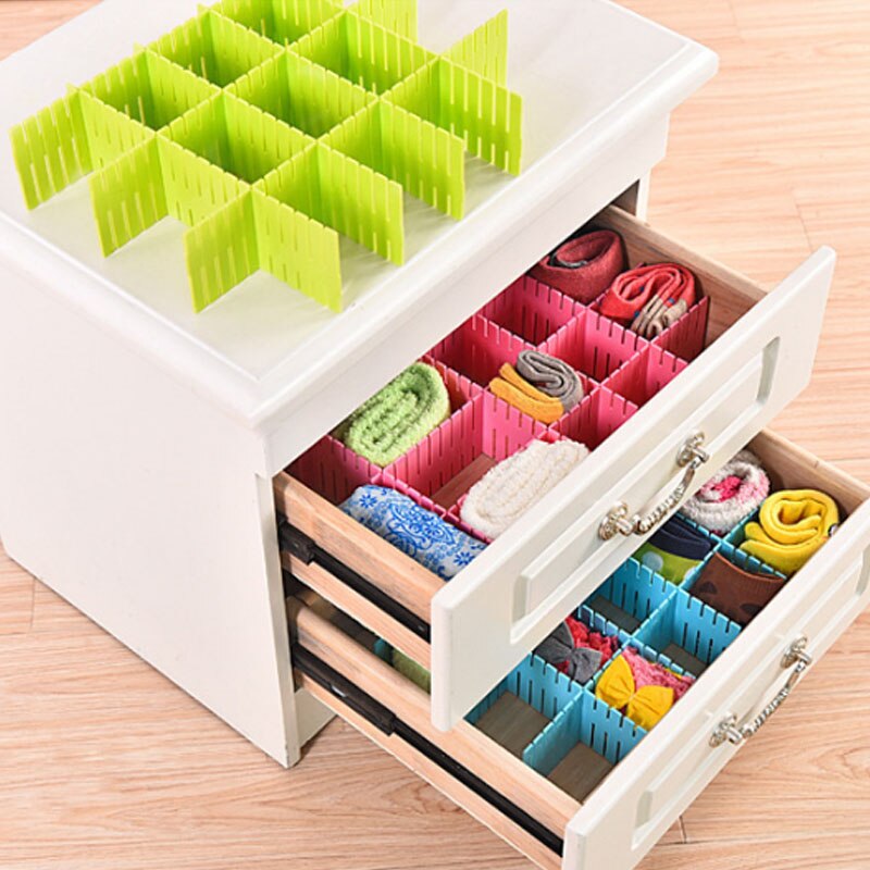 Diy Drawer Storage Rack Detachable Free Combination Partition Desk Organizer Desktop Accessories Household Items