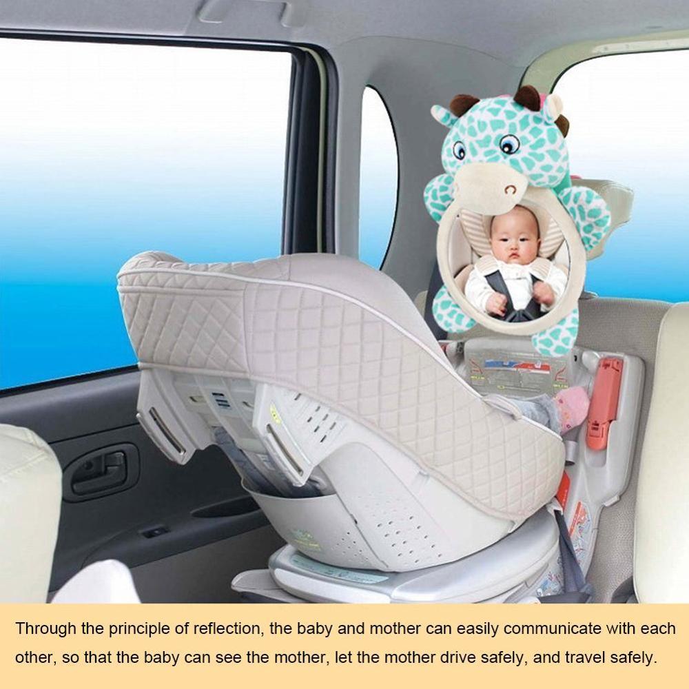 Car Car Car Baby Rear Facing Mirrors Car Anti-fall Car Protection Shatterproof Baby Mirror Baby Car And O2N4