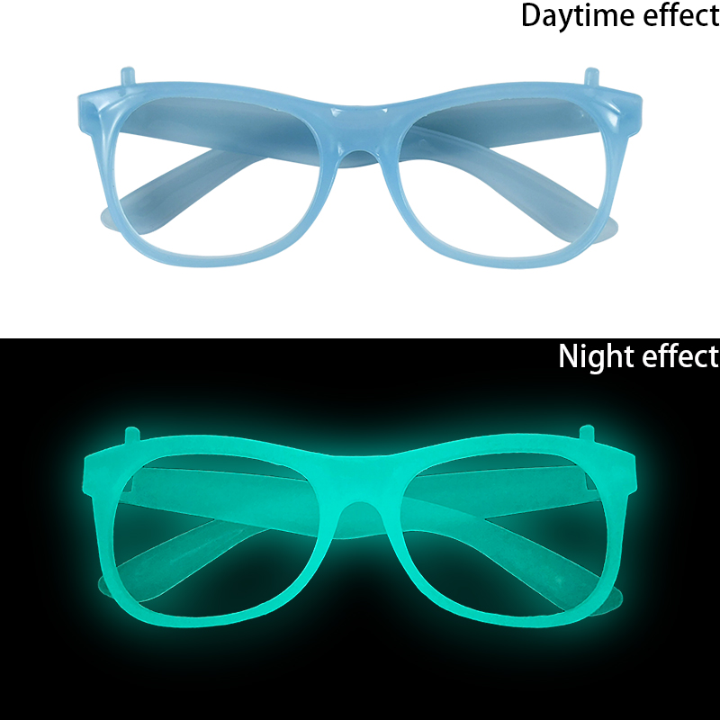 1/2/6/10 Pcs Luminous Glasses Glow Sunglasses With Light Neon Fluorescent Decorative Bar Party Adult Kids Birthday Props