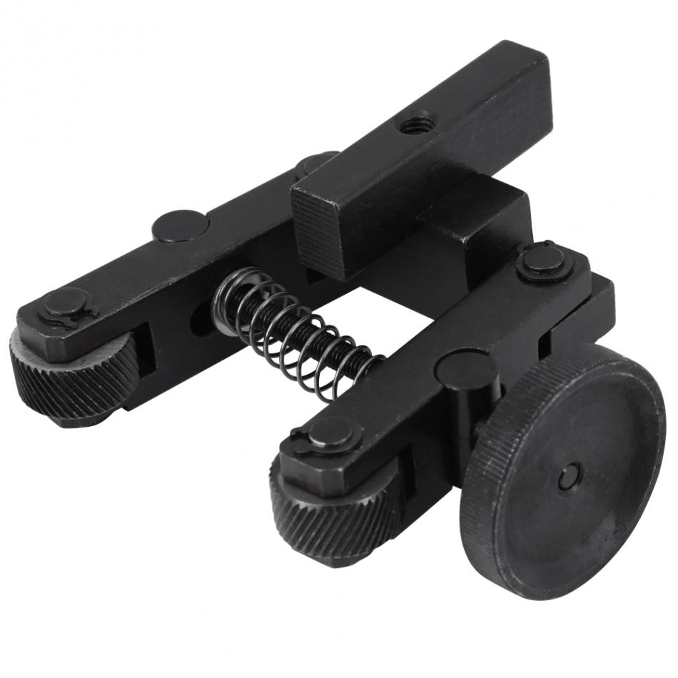 Knurling porte-outil linéaire Knurl outil tour réglable tige machines-outils avec roue