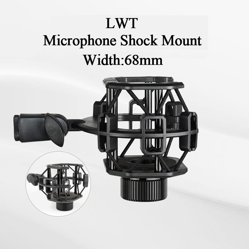Universal Microphone Shock Mount Holder Tripod Recording Studio Microphone Stand For Computer Condenser Bracket Mic Holder Stick: G
