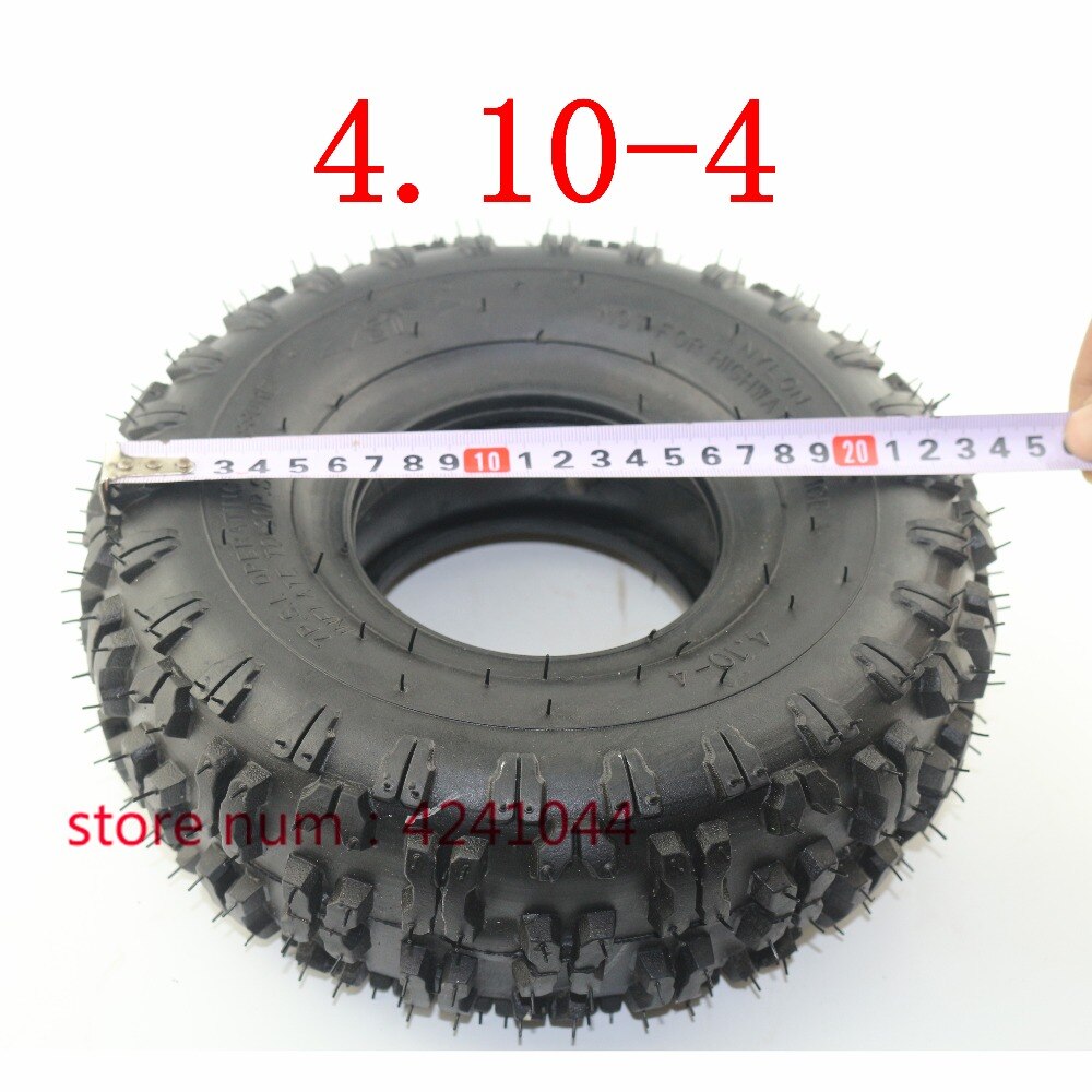 4,10-4 reifen 4.10/3,50-4 410/350-4 ATV Quad Go Kart 47cc 49cc Chunky 4,10-4 reifen innenrohr Fit Alle Modelle 3,50-4 4"