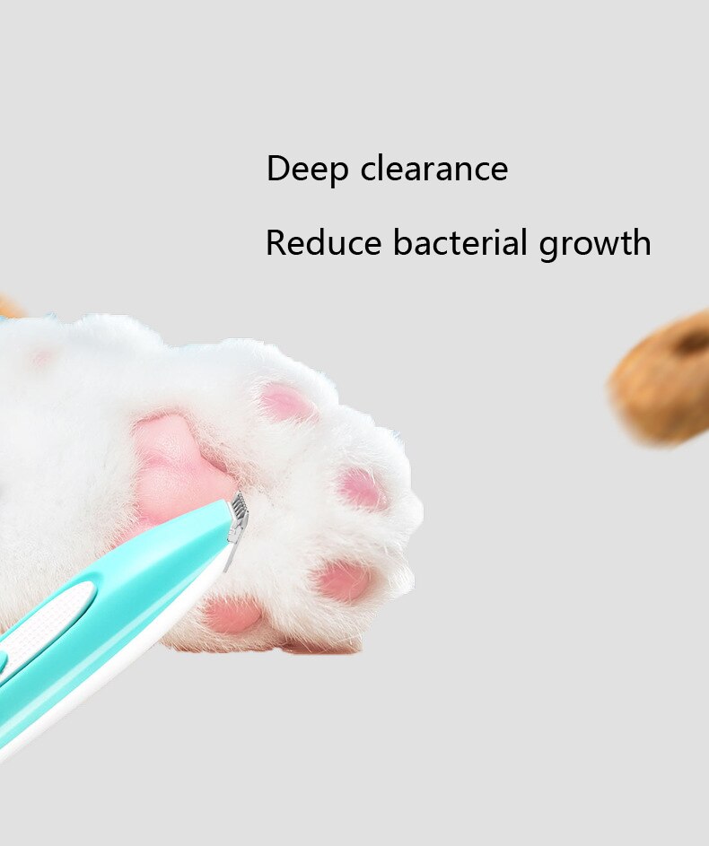 Pet Foot Hair Shaver Dog Shave Feet Hair Clippers Hair Clippers Pet Shaver Battery Models Dog Hair Trimmer