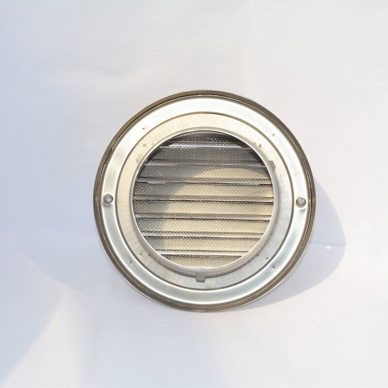 Ventilationsgrill væg udluftningshul grill udluftningsdæksel væg udluftning 304 rustfrit stål