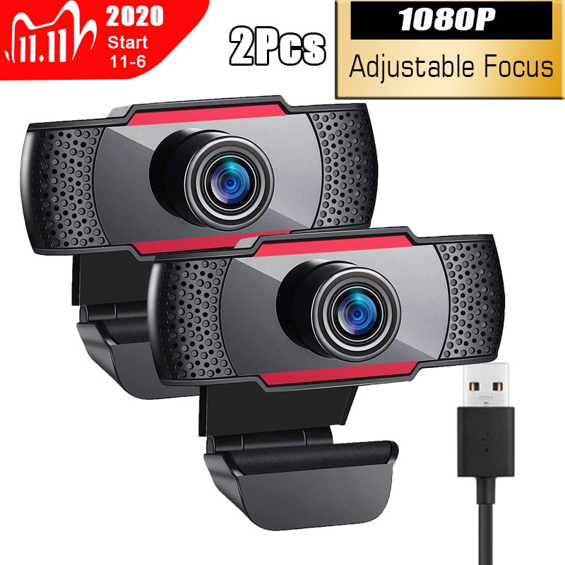 1080P Webcam Conference PC Web Camera With Mic Interface Web Camera For Video Calling Network Teaching Office Meeting