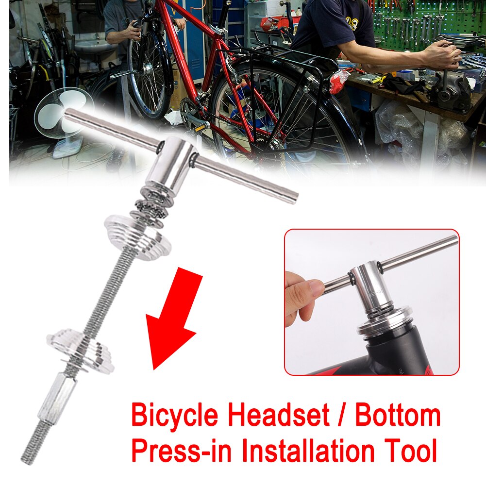 Headset Bodem Removal Tool Set Bike Headset Cup En Trapas Druk Fiets Headset Installatie Removal Tools