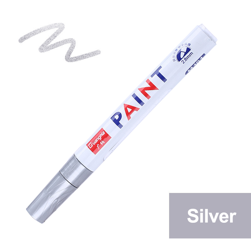 1pcs GuangNa Paint Pen M101 Oil Mark Pen Children's DIY Art Black Card Album Painting Graffiti Pen 2.8mm: light green