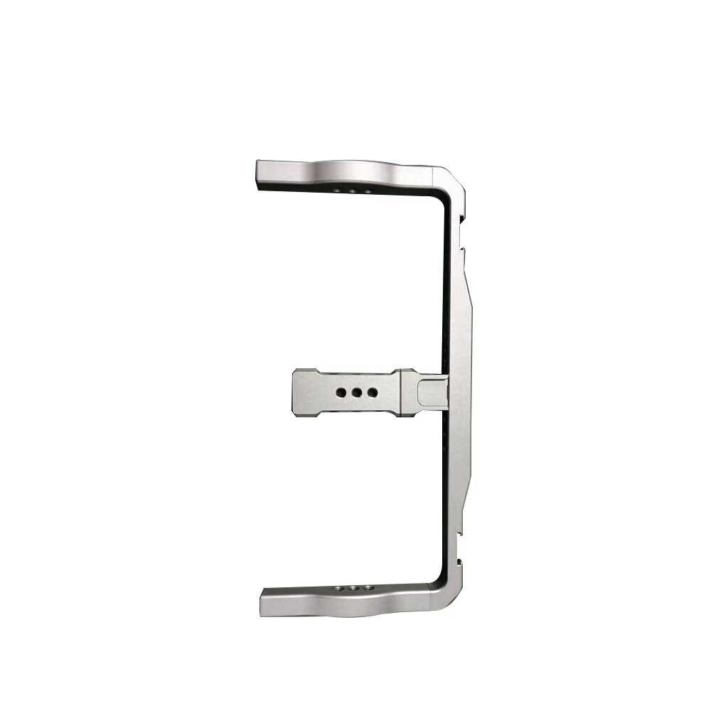 Dual Handheld Gimbal Extension Handle Grip Mounting Bracket Stabilizer for Mobile Phone DSLR Cameras Photo Studio Accessories: Tpye B Grey
