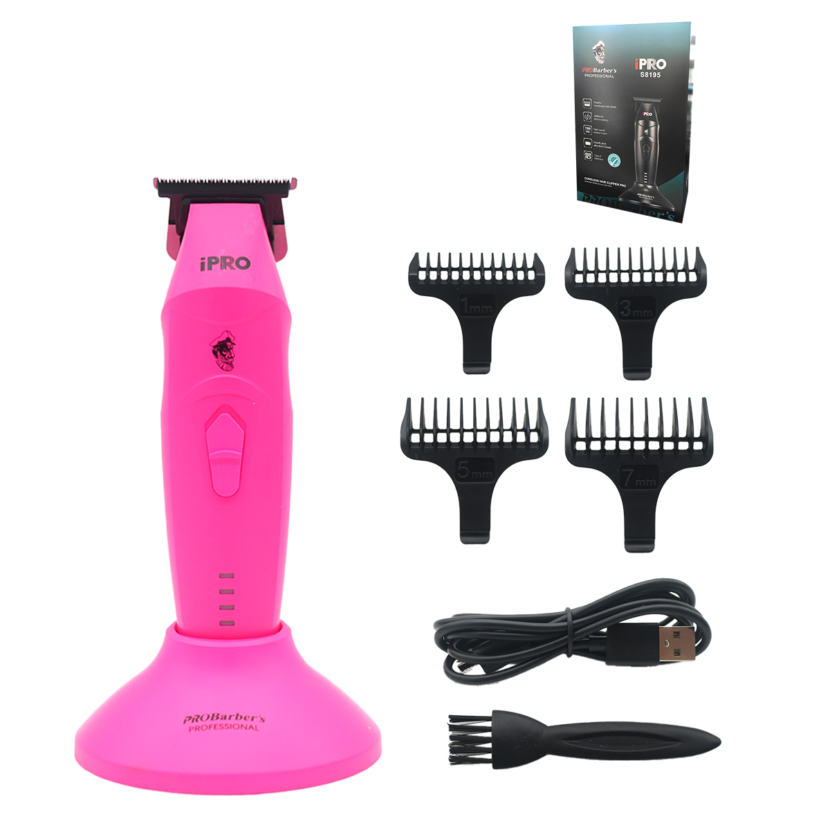 Professionelles Haarschneidemaschinen-einstellen für Männer mit bürstenlosem Motor-, DLC-Klinge, 10.000 U/min, Friseurmaschinen, Haarschneidemaschine: verrotten