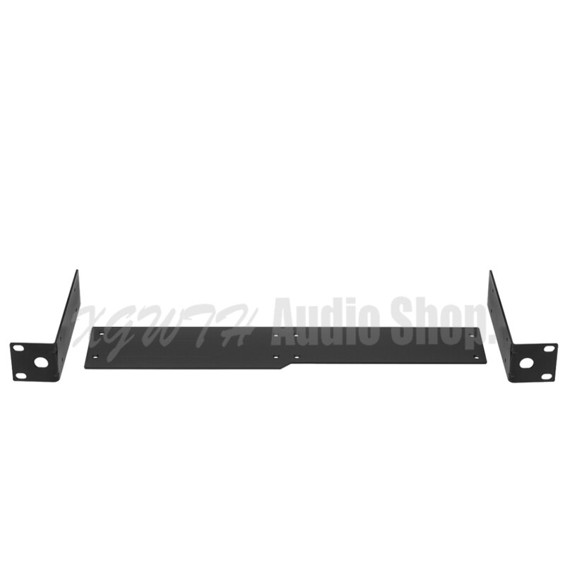 Metal rack montering antenne forlænger kabel beslag rack sæt til shure qlxd qlxd 4 trådløs mikrofonsystem trådløs modtager: 2 qlxd beslagsstativ