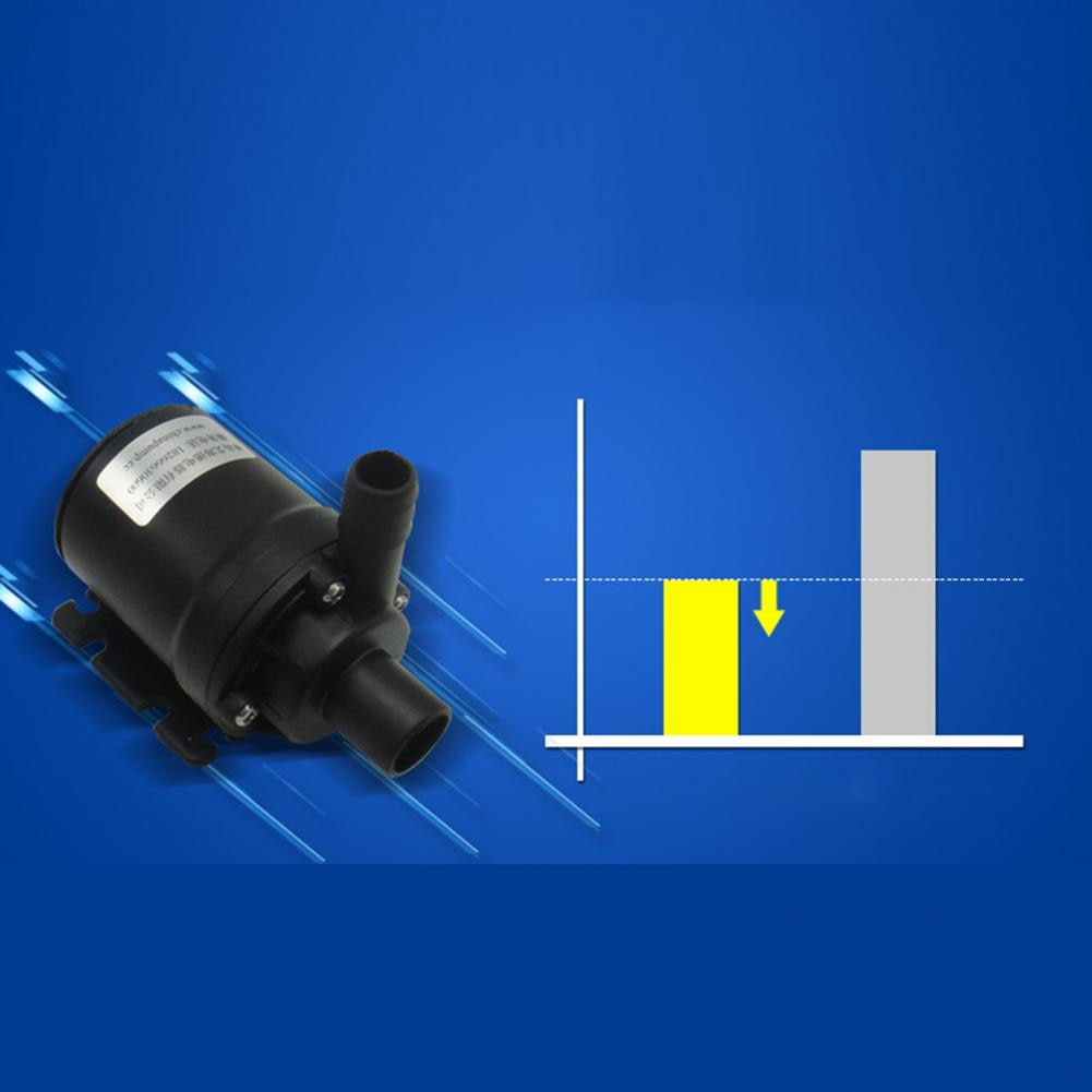 12/24V Nylon Fibreglass Circulation Booster Centrifugal Brushless DC Water Pump Watering Washing Pump Submersible Water Pump