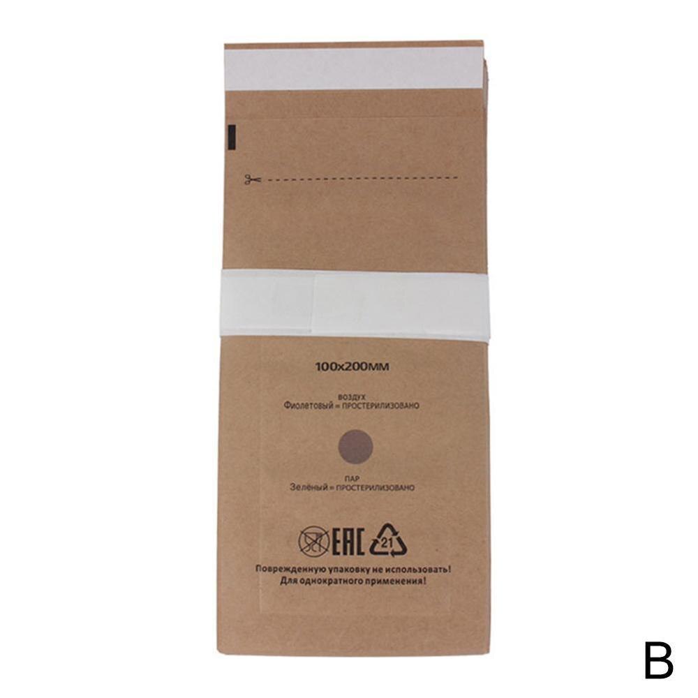 Einweg 1 pc Sterilisation Desinfektion Tasche Nagel Werkzeug Beutel Desinfektion Maschine Zubehör: 100 x200MM
