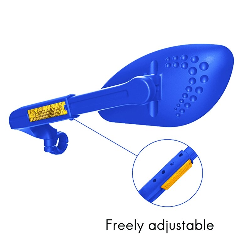 Bike Rear View Mirror Explosion-Proof Bicycle Handlebar Adjustable Rotatable Mirror Left And Right Mirror