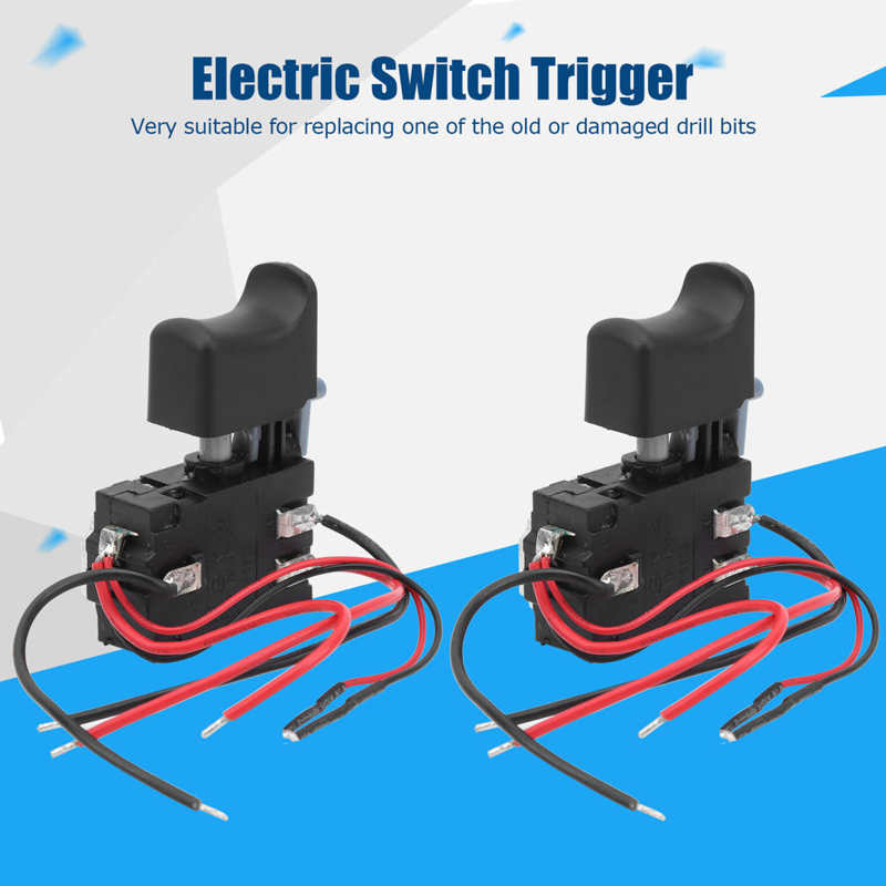 2pcs Power Tool Trigger Switch Universal Speed Control Button for Angle Grinder Accessory Electrical Drill Switch Trigger