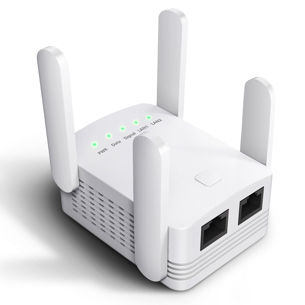 2.4GHz&amp;5.0GHz WiFi Repeater Wireless Wifi Extender 1200Mbps Wi-Fi Amplifie 802.11AC Long Range Wi fi Signal Booster Wifi Repiter