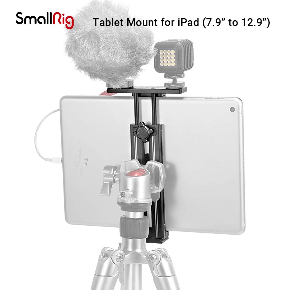 SmallRig – support pour trépied iPad, adaptateur avec plaque pour Acra Swiss Standard, pour iPad Mini Air Pro Surface Pro (7.9 &quot;à 12.9&quot;)