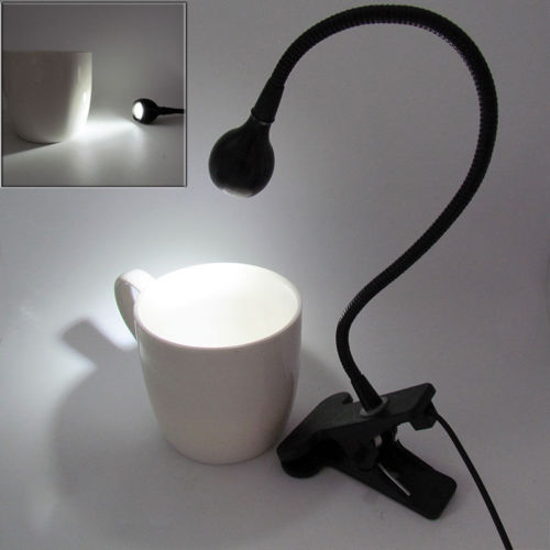 Draagbare Praktische USB Oplaadbare LED Licht Modieuze Dimbare Clip-On Desk Tafel Leesboek Lamp