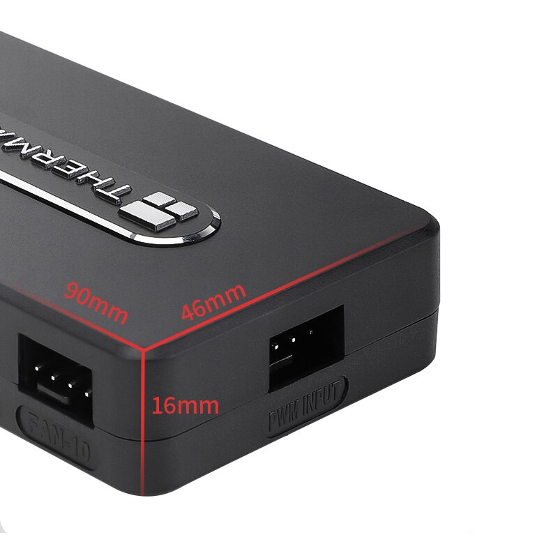Thermalright FAN HUB Controller REV.A Computer Fan 1 To 10 HUB,4PIN PWM Spliter ,Support Mainboard Control, STAT Power Supply