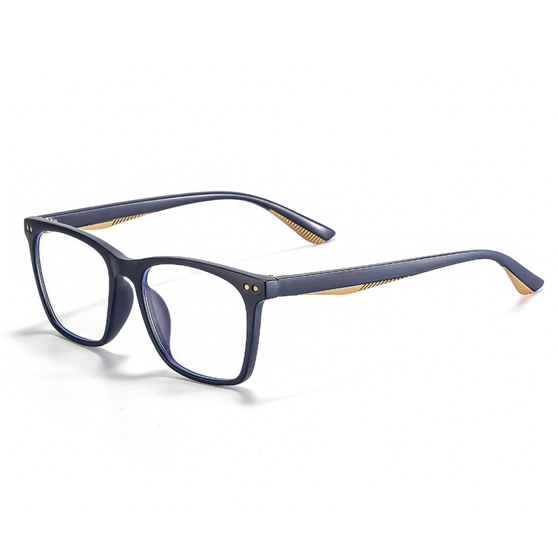 Børn brille ramme  tr90 anti-blåt lys optisk ramme gennemsigtig dreng pige øjeglas filter reducere digital: 03 blå