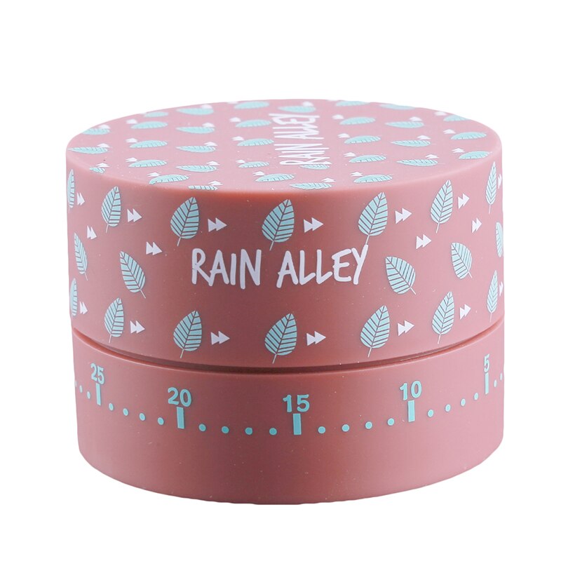 Kitchen Timer Reminder Alarm For Cooking Tools Timer Accessories 60 minutes Cooking Time Manager Stopwatch: Plum Red