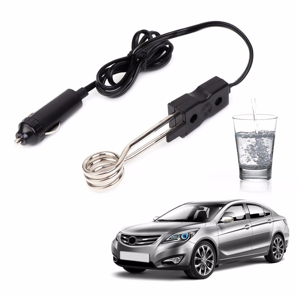 24V Tragbare Elektrische Auto Abgekochtes Wasser Tee Tauchsieder Für Camping Picknick
