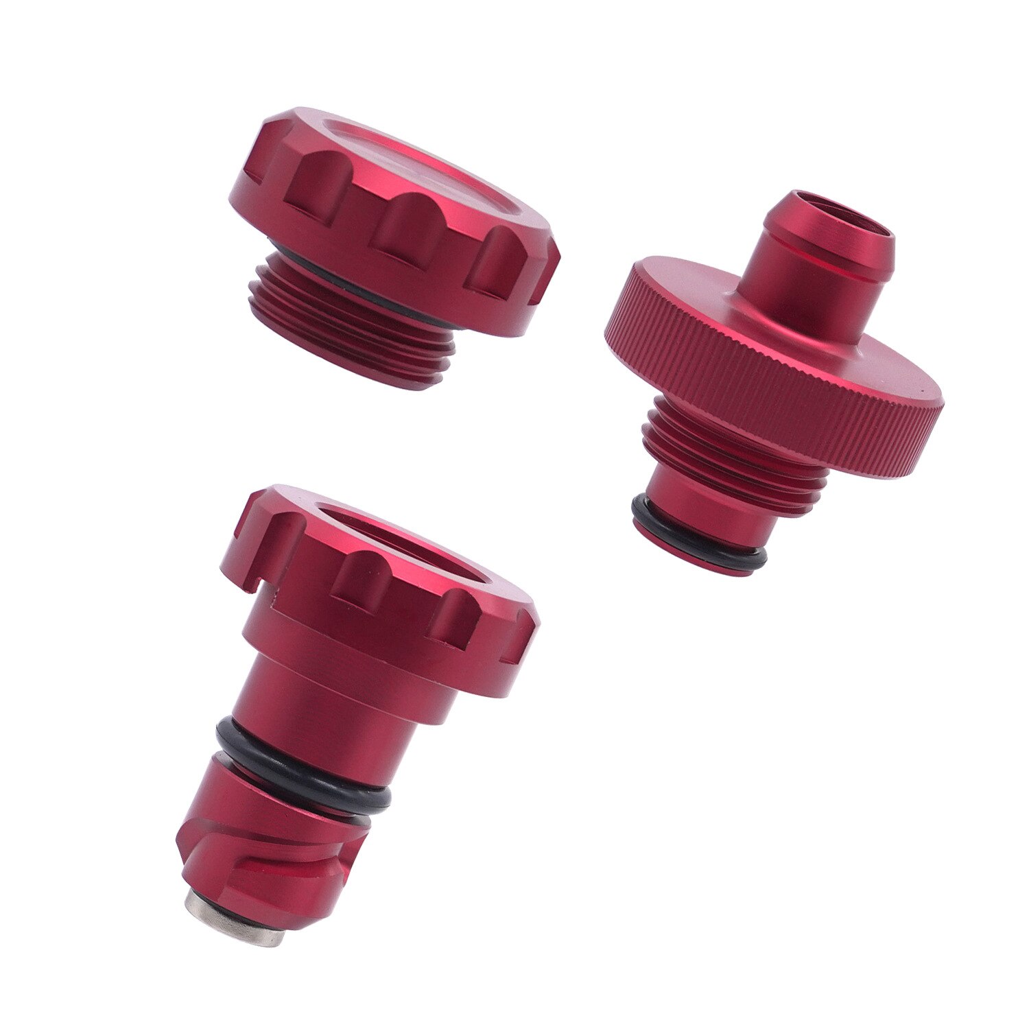 Engine Oil Drain Plug for + Ford F150 XLT F150 Lariat F150 Raptor F150 King Ranch F150 Platinum &amp; Limited Mustang: Red