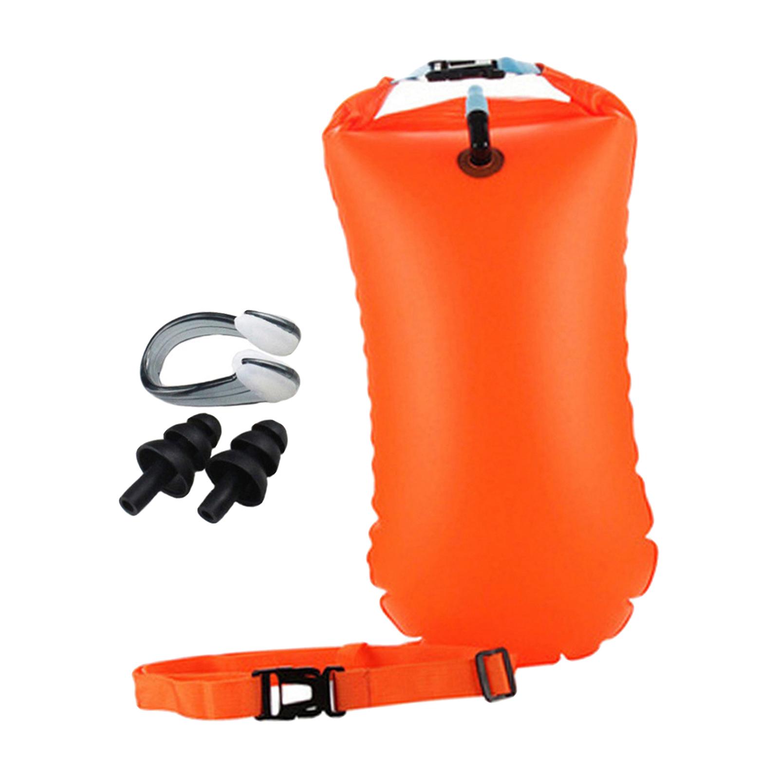 Waterdichte Dry Bag Opblaasbare Veiligheid Zwemmen Boei Tow Float Dry Bag Voor Voor Varen Vissen Rafting Zwemmen Snorkelen Varen