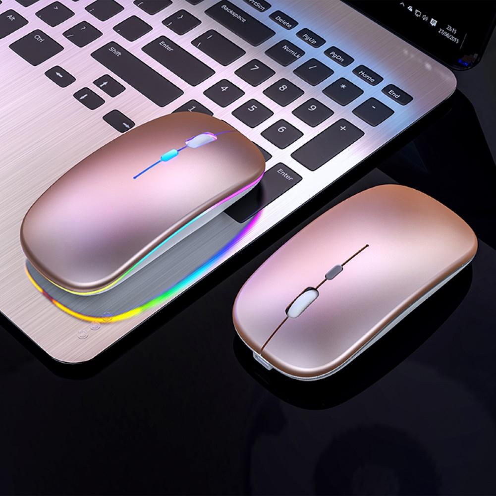 2,4G Wireless Bluetooth LED Mäuse USB Ergonomische Gaming Maus für Laptop Computer