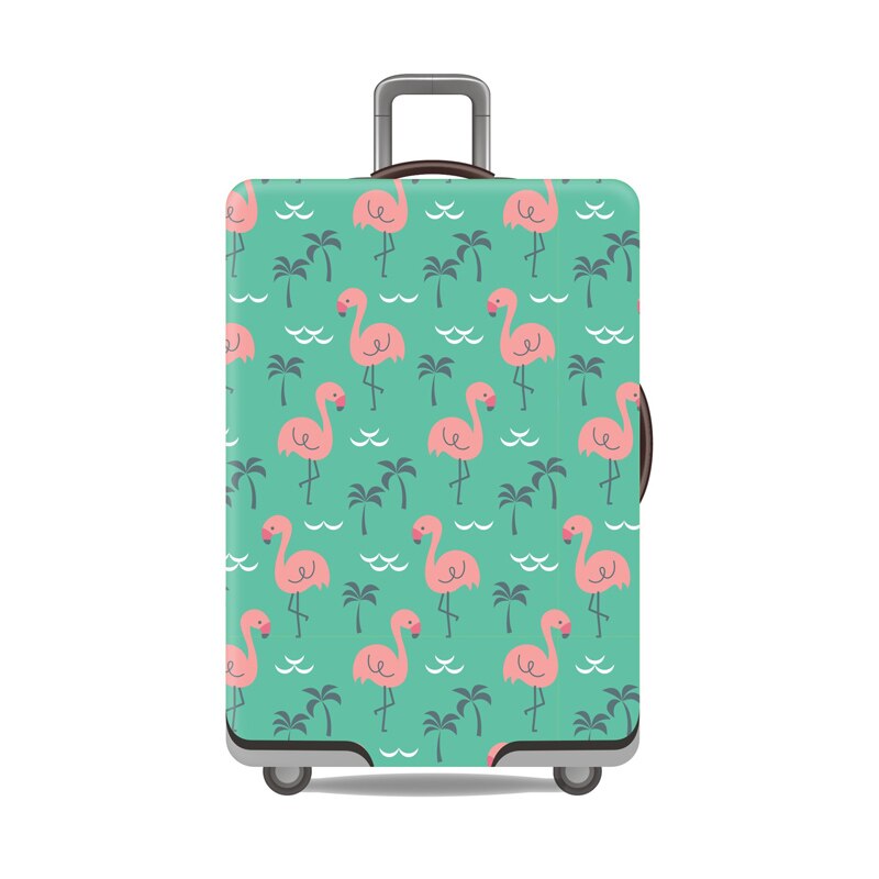 Flamingo wzór elastyczny bagaż obudowa ochronna Dustproof18-32 Cal walizka przypadku pokrywy ochronne akcesoria podróżne: D / M