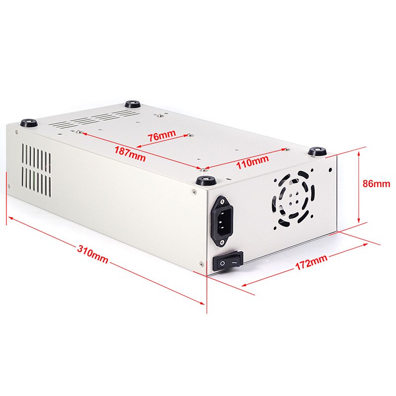 Digitale voeding behuizing  s12a voor  rd6012 spanningsomvormer alleen metalen behuizing