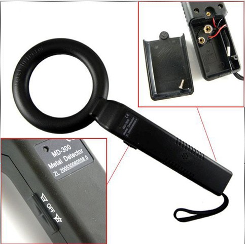 Mini detector MD-300 escáner portátil detector de Metales de seguridad Detector de metales de alta sensibilidad MD300