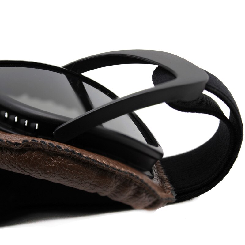 Nordson motorcykelglasögon hjälm motorcykel glasögon vintage pilot biker läder moto bike atv skyddsglasögon