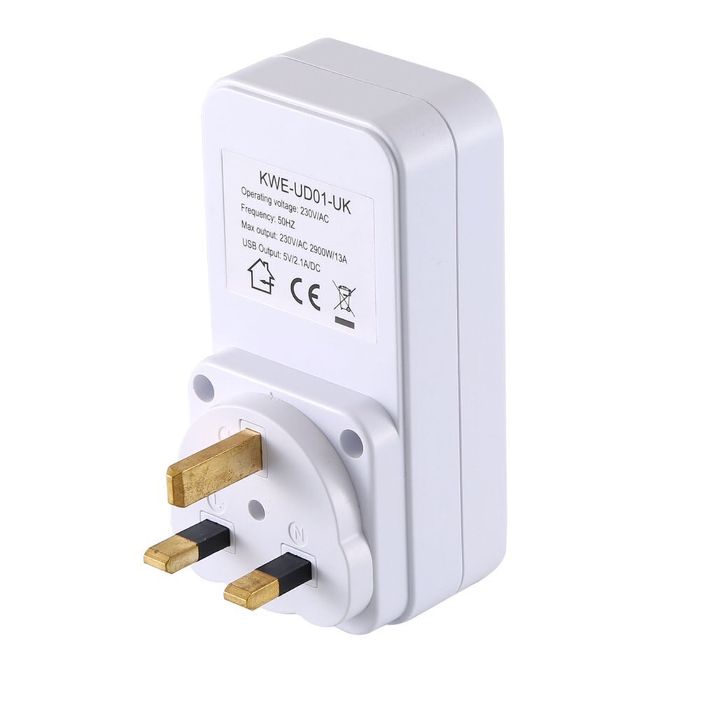 Dual USB Timing Socket Switch Electronic Device Countdown Socket Smart Control Socket Pluggable Socket