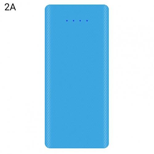 Dual Output Uitstekende 8X18650 Draagbare Oplader Case Ergonomische Draagbare Oplader Case Intelligente Chip Voor Mobiele Telefoon:  Blue 2